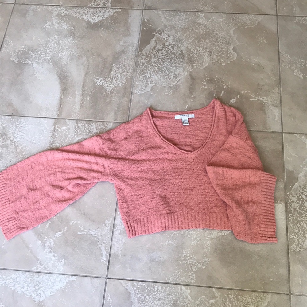 Pink sweater